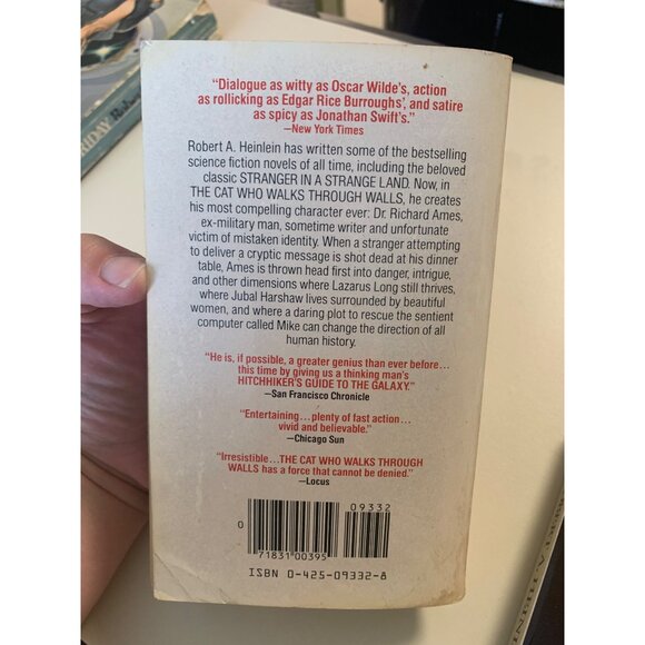 Robert A. Heinlein Vintage Paperback Bundle 4 Books Friday Cat Grumbles - Picture 4 of 6